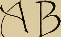 An illustration from Alphabets old and new, for the use of craftsmen (1910)