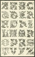 An illustration from Alphabets old and new, for the use of craftsmen : with an introductory essay on Art in the alphabet (1898)