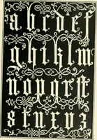 An illustration from Alphabets old and new, for the use of craftsmen : with an introductory essay on Art in the alphabet (1898)