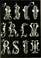 An illustration from Alphabets old and new, for the use of craftsmen : with an introductory essay on Art in the alphabet (1898)