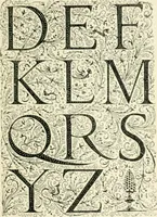 An illustration from Alphabets old and new, for the use of craftsmen : with an introductory essay on Art in the alphabet (1898)