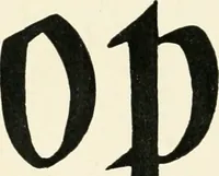 An illustration from Alphabets old and new, for the use of craftsmen : with an introductory essay on Art in the alphabet (1898)