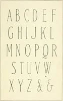 An illustration from Alphabets old and new, for the use of craftsmen : with an introductory essay on Art in the alphabet (1898)