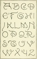 An illustration from Alphabets old and new, for the use of craftsmen : with an introductory essay on Art in the alphabet (1898)