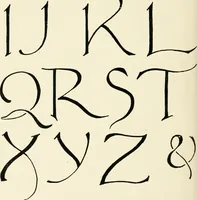 An illustration from Alphabets old and new, for the use of craftsmen : with an introductory essay on Art in the alphabet (1898)