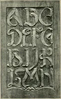 An illustration from Alphabets old and new, for the use of craftsmen : with an introductory essay on Art in the alphabet (1898)