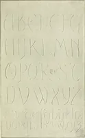 An illustration from Alphabets old and new, for the use of craftsmen : with an introductory essay on Art in the alphabet (1898)