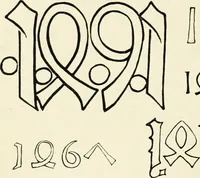 An illustration from Alphabets old and new, for the use of craftsmen : with an introductory essay on Art in the alphabet (1898)