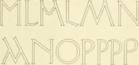 An illustration from Alphabets old and new, for the use of craftsmen : with an introductory essay on Art in the alphabet (1898)