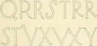An illustration from Alphabets old and new, for the use of craftsmen : with an introductory essay on Art in the alphabet (1898)
