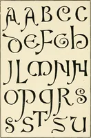 An illustration from Alphabets old and new, for the use of craftsmen : with an introductory essay on Art in the alphabet (1898)