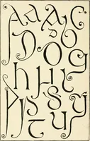 An illustration from Alphabets old and new, for the use of craftsmen : with an introductory essay on Art in the alphabet (1898)