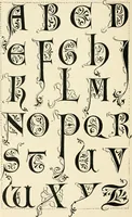 An illustration from Alphabets old and new, for the use of craftsmen : with an introductory essay on Art in the alphabet (1898)