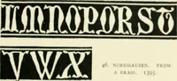 An illustration from Alphabets old and new, for the use of craftsmen : with an introductory essay on Art in the alphabet (1898)