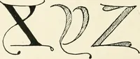 An illustration from Alphabets old and new, for the use of craftsmen : with an introductory essay on Art in the alphabet (1898)