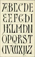Picture 26 of 113 from Alphabets old and new, for the use of craftsmen : with an introductory essay on Art in the alphabet (1898), leaf 97