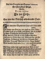An illustration from [Alpha. Omega.] Geistliche emblemata oder Sinn-Bilder, aus den Sonntags-Evangelien vom I. Advent biss auff Trinitatis (1675)