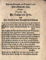 An illustration from [Alpha. Omega.] Geistliche emblemata oder Sinn-Bilder, aus den Sonntags-Evangelien vom I. Advent biss auff Trinitatis (1675)