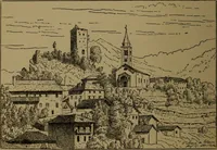 An illustration from Alps and sanctuaries of Piedmont and the canton Ticino (1913)