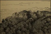 An illustration from Alps and sanctuaries of Piedmont and the canton Ticino (1913)