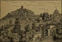 An illustration from Alps and sanctuaries of Piedmont and the canton Ticino (1913)