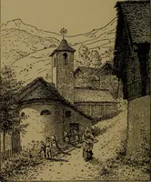 An illustration from Alps and sanctuaries of Piedmont and the canton Ticino (1913)