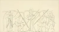 An illustration from Alte Denkmäler (1849)
