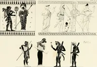 An illustration from Alte Denkmäler (1849)
