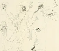 An illustration from Alte Denkmäler (1849)