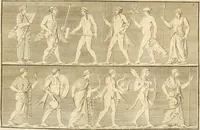 An illustration from Alte Denkmäler der Kunst (1780)