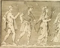 An illustration from Alte Denkmäler der Kunst (1780)