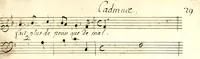 An illustration from Amadis : tragedie ; Proserpine ; Cadmus (1700)