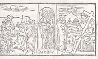 Picture 9 of 19 from Ambrosii Novidii Fracci Ferentinatis Sacrorum fastorum libri XII : cum romanis consuetudinibus per totum annũ, suisq[ue] causis, ac stellis, et numinũ nostrorum introductionibus : adhibitis XII. mensibvs, XII. apost. tutelis, rebus gestis, necnõ figuris, ac fabulis ad rẽ faciẽtibus, à suis tenebris ad lucẽ, idest Christum, reductis : opus sane sic post natalẽ domini à nullo antea scriptum aut editum (1547), leaf 141