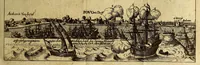 An illustration from Ambrosij Richszhoffers, braszilianisch- und west indianische Reisze Beschreibung (1677)