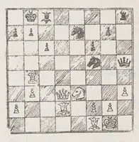 An illustration from Amelı̂ ve nazari şatranç rehberi (1927)