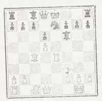 An illustration from Amelı̂ ve nazari şatranç rehberi (1927)