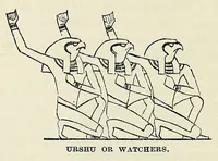 Picture 8 of 14 from Amentet; an account of the gods, amulets & scarabs of the ancient Egyptians (1915), leaf 100