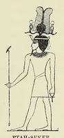 Picture 9 of 14 from Amentet; an account of the gods, amulets & scarabs of the ancient Egyptians (1915), leaf 117