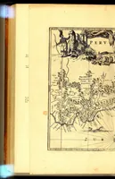 An illustration from America: being an accurate description of the Nevv VVorld; : containing the original of the inhabitants; the remarkable voyages thither: the conquest of the vast empires of Mexico and Peru, their ancient and later vvars. With their several plantations, many, and rich islands; their cities, fortresses, towns, temples, mountains, and rivers: their habits, customs, manners, and religions; their peculiar plants, beasts, birds, and serpents. (1670)