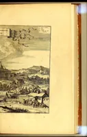 An illustration from America: being an accurate description of the Nevv VVorld; : containing the original of the inhabitants; the remarkable voyages thither: the conquest of the vast empires of Mexico and Peru, their ancient and later vvars. With their several plantations, many, and rich islands; their cities, fortresses, towns, temples, mountains, and rivers: their habits, customs, manners, and religions; their peculiar plants, beasts, birds, and serpents. (1670)