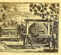 An illustration from America: being the latest, and most accurate description of the Nevv VVorld; : containing the original of the inhabitants, and the remarkable voyages thither. The conquest of the vast empires of Mexico and Peru, and other large provinces and territories, with the several European plantations in those parts. Also their cities, fortresses, towns, temples, mountains, and rivers. Their habits, customs, manners, and religions. Their plants, beasts, birds, and serpents. With an appendix, containing, besides several other considerable additions, a brief survey of what hath been discover'd of the unknown South-Land and the Arctick region. (1671)