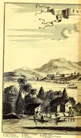 Picture 21 of 69 from America: being the latest, and most accurate description of the Nevv VVorld; : containing the original of the inhabitants, and the remarkable voyages thither. The conquest of the vast empires of Mexico and Peru, and other large provinces and territories, with the several European plantations in those parts. Also their cities, fortresses, towns, temples, mountains, and rivers. Their habits, customs, manners, and religions. Their plants, beasts, birds, and serpents. With an appendix, containing, besides several other considerable additions, a brief survey of what hath been discover'd of the unknown South-Land and the Arctick region. (1671), leaf 290