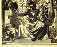 Picture 26 of 69 from America: being the latest, and most accurate description of the Nevv VVorld; : containing the original of the inhabitants, and the remarkable voyages thither. The conquest of the vast empires of Mexico and Peru, and other large provinces and territories, with the several European plantations in those parts. Also their cities, fortresses, towns, temples, mountains, and rivers. Their habits, customs, manners, and religions. Their plants, beasts, birds, and serpents. With an appendix, containing, besides several other considerable additions, a brief survey of what hath been discover'd of the unknown South-Land and the Arctick region. (1671), leaf 354