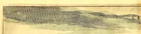 An illustration from America: being the latest, and most accurate description of the Nevv VVorld; : containing the original of the inhabitants, and the remarkable voyages thither. The conquest of the vast empires of Mexico and Peru, and other large provinces and territories, with the several European plantations in those parts. Also their cities, fortresses, towns, temples, mountains, and rivers. Their habits, customs, manners, and religions. Their plants, beasts, birds, and serpents. With an appendix, containing, besides several other considerable additions, a brief survey of what hath been discover'd of the unknown South-Land and the Arctick region. (1671)