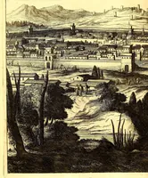 Picture 44 of 69 from America: being the latest, and most accurate description of the Nevv VVorld; : containing the original of the inhabitants, and the remarkable voyages thither. The conquest of the vast empires of Mexico and Peru, and other large provinces and territories, with the several European plantations in those parts. Also their cities, fortresses, towns, temples, mountains, and rivers. Their habits, customs, manners, and religions. Their plants, beasts, birds, and serpents. With an appendix, containing, besides several other considerable additions, a brief survey of what hath been discover'd of the unknown South-Land and the Arctick region. (1671), leaf 568