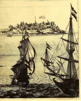 Picture 54 of 69 from America: being the latest, and most accurate description of the Nevv VVorld; : containing the original of the inhabitants, and the remarkable voyages thither. The conquest of the vast empires of Mexico and Peru, and other large provinces and territories, with the several European plantations in those parts. Also their cities, fortresses, towns, temples, mountains, and rivers. Their habits, customs, manners, and religions. Their plants, beasts, birds, and serpents. With an appendix, containing, besides several other considerable additions, a brief survey of what hath been discover'd of the unknown South-Land and the Arctick region. (1671), leaf 641