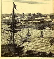 Picture 66 of 69 from America: being the latest, and most accurate description of the Nevv VVorld; : containing the original of the inhabitants, and the remarkable voyages thither. The conquest of the vast empires of Mexico and Peru, and other large provinces and territories, with the several European plantations in those parts. Also their cities, fortresses, towns, temples, mountains, and rivers. Their habits, customs, manners, and religions. Their plants, beasts, birds, and serpents. With an appendix, containing, besides several other considerable additions, a brief survey of what hath been discover'd of the unknown South-Land and the Arctick region. (1671), leaf 802