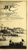 Picture 23 of 46 from America: being the latest, and most accurate description of the Nevv VVorld; : containing the original of the inhabitants, and the remarkable voyages thither. The conquest of the vast empires of Mexico and Peru, and other large provinces and territories, with the several European plantations in those parts. Also their cities, fortresses, towns, temples, mountains, and rivers. Their habits, customs, manners, and religions. Their plants, beasts, birds, and serpents. With an appendix, containing, besides several other considerable additions, a brief survey of what hath been discover'd of the unknown South-Land and the Arctick region. (1671), leaf 433