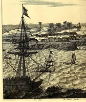 Picture 45 of 46 from America: being the latest, and most accurate description of the Nevv VVorld; : containing the original of the inhabitants, and the remarkable voyages thither. The conquest of the vast empires of Mexico and Peru, and other large provinces and territories, with the several European plantations in those parts. Also their cities, fortresses, towns, temples, mountains, and rivers. Their habits, customs, manners, and religions. Their plants, beasts, birds, and serpents. With an appendix, containing, besides several other considerable additions, a brief survey of what hath been discover'd of the unknown South-Land and the Arctick region. (1671), leaf 838