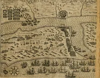 Picture 85 of 135 from America, das ist, Erfindung vnd Offenbahrung der Newen Welt : deroselbigen Völcker, Gestalt, Sitten, Gebräuch, Policey vnd Gottesdienst (1617), leaf 170